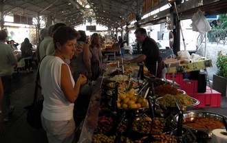 le marché d'Antibes